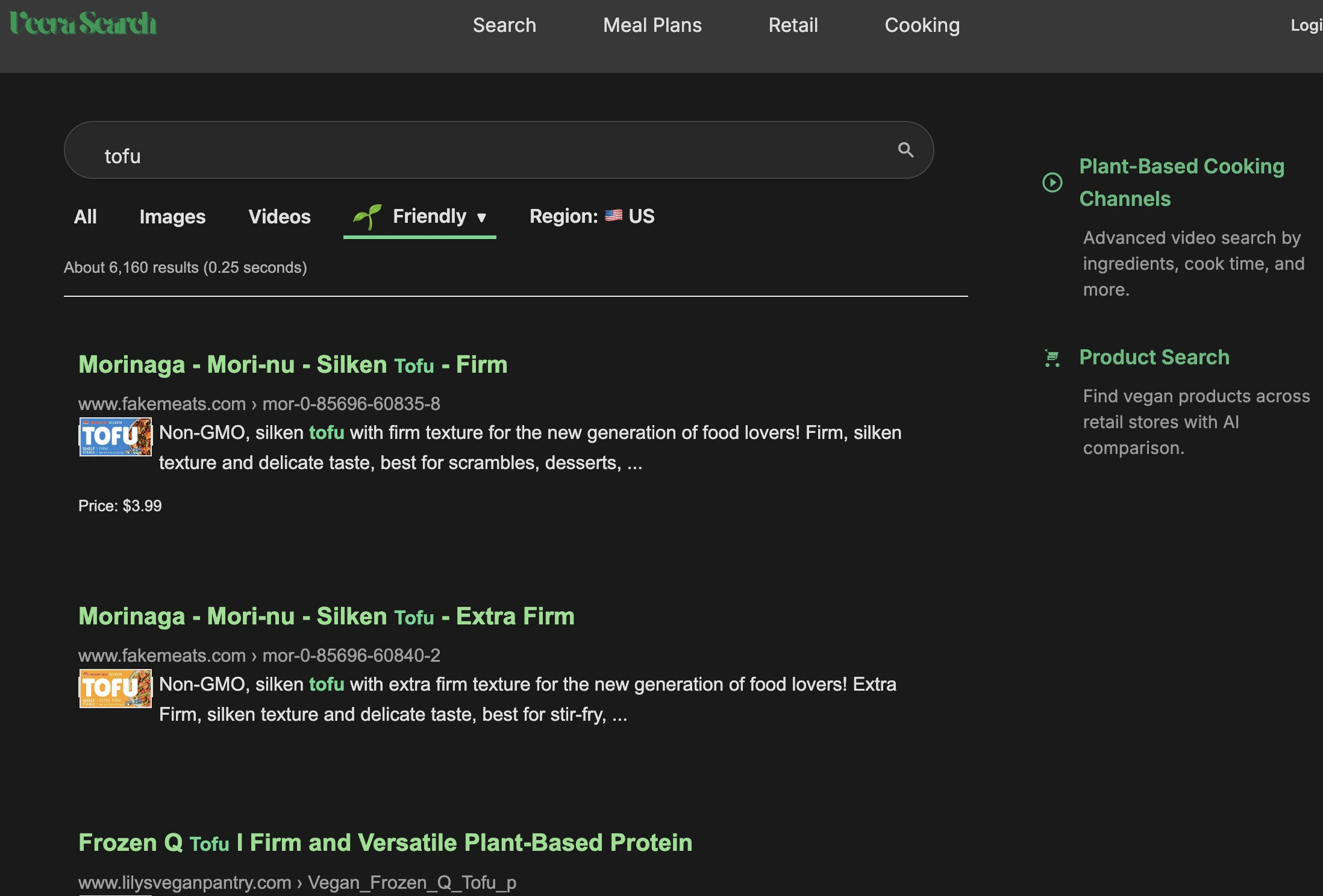 Veeva Search Results Example